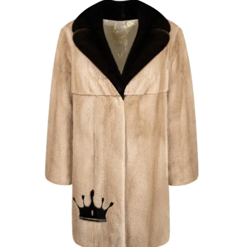La Prima Luxury - Amuleto Palomino - Palomino Mink Fur -18 kt Gold - Fur Coat - Luxury Exclusive Collection - Avvenice^ Jackets