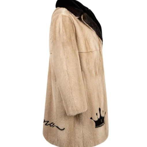 La Prima Luxury - Amuleto Palomino - Palomino Mink Fur -18 kt Gold - Fur Coat - Luxury Exclusive Collection - Avvenice^ Jackets
