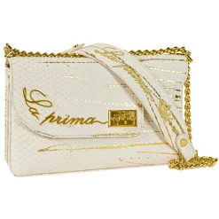 La Prima Luxury - Cavallerizza - Arena Bianca - Handbag - Luxury Exclusive Collection - Avvenice^ Bags