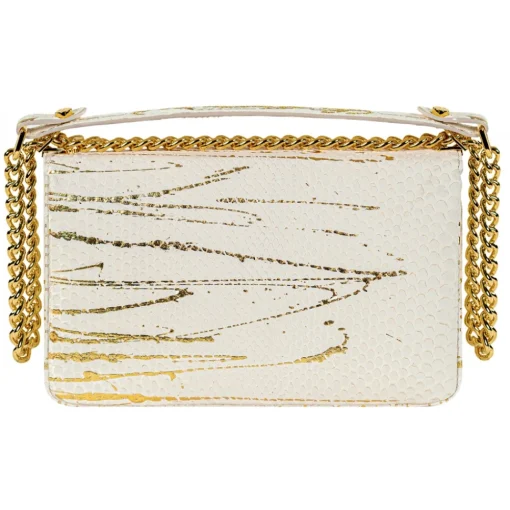 La Prima Luxury - Cavallerizza - Arena Bianca - Handbag - Luxury Exclusive Collection - Avvenice^ Bags