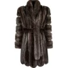 La Prima Luxury - Dea - Russian Barguzinsky Silvery 5 Sable - Gold Python Inserts and 18 kt Gold - Luxury Exclusive Collection - Avvenice