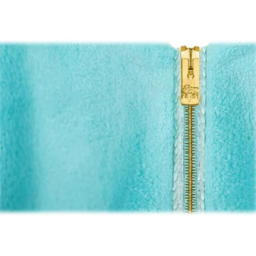 La Prima Luxury - Light Blue - 8 mm Shaved Mink Fur in Ruby - Fur Coat - Luxury Exclusive Collection - Avvenice^ Jackets