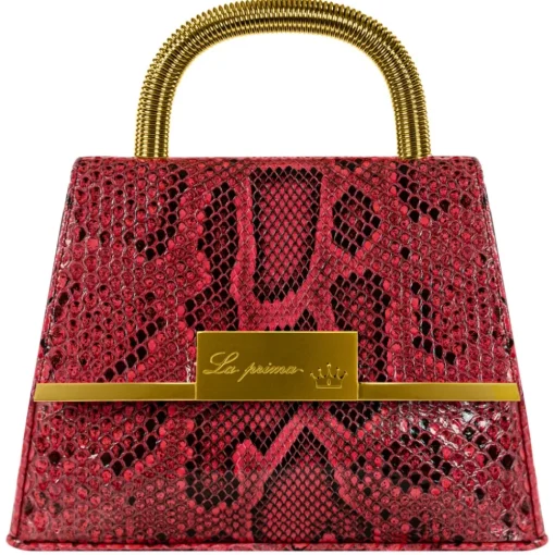 La Prima Luxury - Melania - Fragola - Handbag - Luxury Exclusive Collection - Avvenice^ Bags