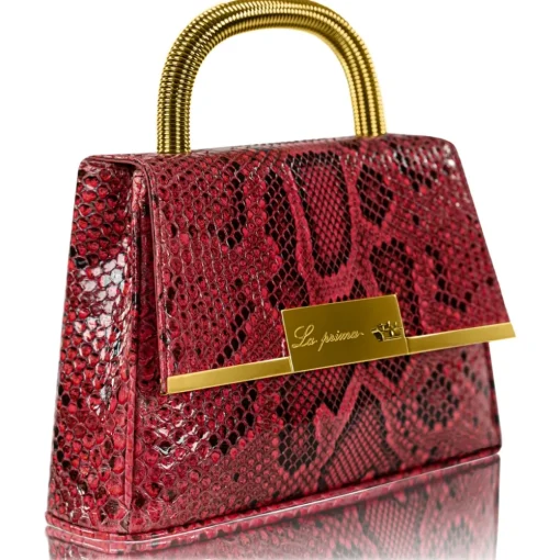 La Prima Luxury - Melania - Fragola - Handbag - Luxury Exclusive Collection - Avvenice^ Bags