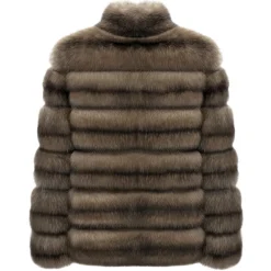La Prima Luxury - Miele - Honey Colored Sable Fur - 18 kt Gold Hooks - Fur Coat - Luxury Exclusive Collection - Avvenice^ Jackets