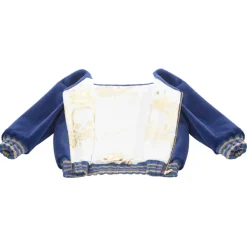 La Prima Luxury - Onda - 8 mm Shaved Mink Fur In Navy - Fur Coat - Luxury Exclusive Collection - Avvenice