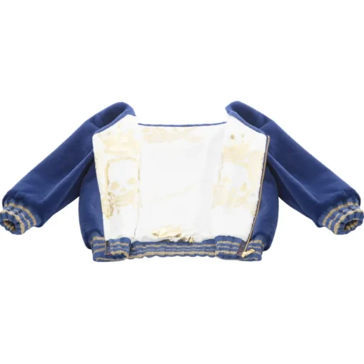 La Prima Luxury - Onda - 8 mm Shaved Mink Fur In Navy - Fur Coat - Luxury Exclusive Collection - Avvenice