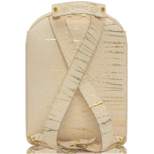 La Prima Luxury - Parentesi - Arena Sabbia - Backpack - Luxury Exclusive Collection - Avvenice^ Backpacks