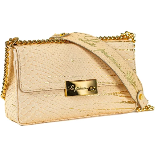 La Prima Luxury - Salvadanaio - Arena Sabbia - Handbag - Luxury Exclusive Collection - Avvenice^ Bags