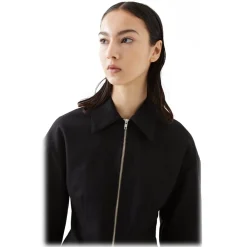 La Rando - Burzaco Jacket - Wool - Black - Artisan Jacket - Luxury High Quality Leather - Avvenice^ Jackets
