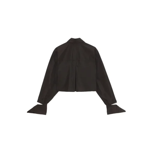 La Rando - Obera Shirt - Polyester - Black - Artisan Shirts - Luxury High Quality Leather - Avvenice^ Shirts