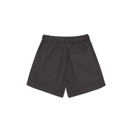 La Rando - Obera Shorts - Cotton - Grey - Luxury High Quality Leather - Avvenice^ Trousers