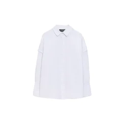 La Rando - Olivos Shirt - Cotton - White - Artisan Shirts - Luxury High Quality Leather - Avvenice