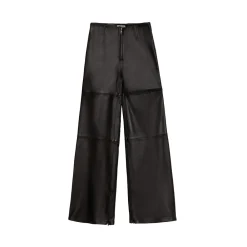 La Rando - Pacheco Pants - Soft Lambskin - Black - Artisan Pants - Luxury High Quality Leather - Avvenice^ Trousers