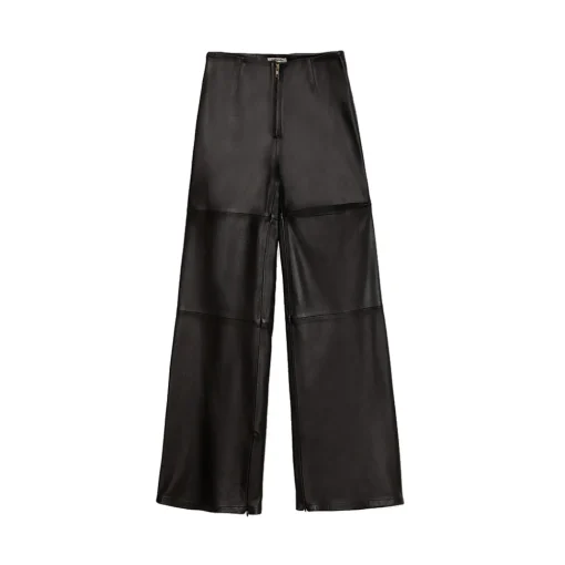 La Rando - Pacheco Pants - Soft Lambskin - Black - Artisan Pants - Luxury High Quality Leather - Avvenice^ Trousers
