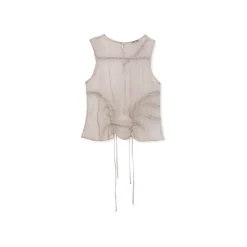 La Rando - Tesei Top - Silk - Pink - Artisan Top - Luxury High Quality Leather - Avvenice^ Tops