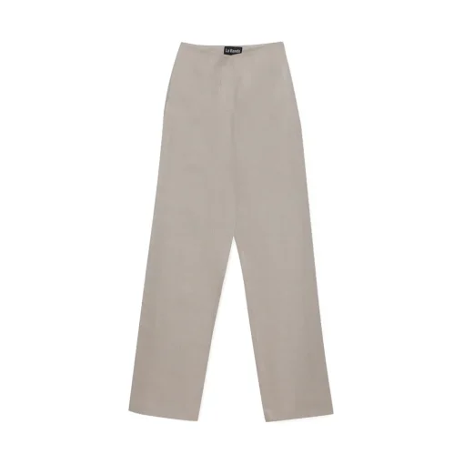 La Rando - Trelew Pants - Linen - Beige - Luxury High Quality Leather - Avvenice^ Trousers