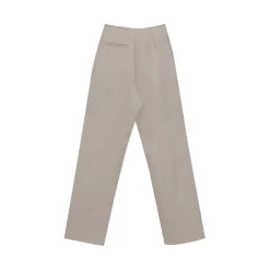 La Rando - Trelew Pants - Linen - Beige - Luxury High Quality Leather - Avvenice^ Trousers
