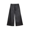 La Rando - Varela Pants - Soft Lambskin - Black - Artisan Pants - Luxury High Quality Leather - Avvenice^ Trousers