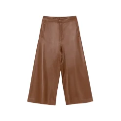 La Rando - Varela Pants - Soft Lambskin - Brown - Artisan Pants - Luxury High Quality Leather - Avvenice