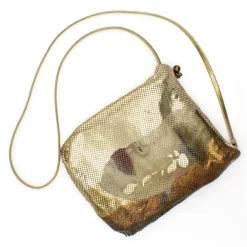 Laura B - Wonder Woman - Freya Party Bag - Gold - Black Wonder Woman - Luxury High Quality Bag - Avvenice^ Bags
