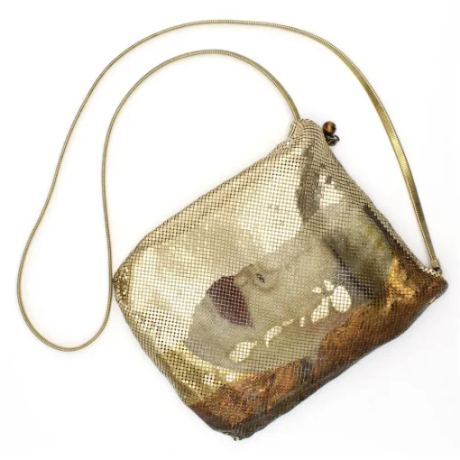 Laura B - Wonder Woman - Freya Party Bag - Gold - Black Wonder Woman - Luxury High Quality Bag - Avvenice^ Bags