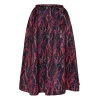 Leda Di Marti - Midi - Wide Satin Skirt - Leda Collection - Haute Couture Made in Italy - Luxury High Quality Skirt - Avvenice^ Skirts