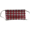 Leda Di Marti - Pied de Poul Red - 5 High Quality Protection Mask - Coronavirus - COVID19 - Made in Italy - Avvenice^ Other Accessories