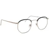 Linda Farrow - 586 C3 Angular Optical Frames - White Gold - Eyewear - Avvenice^ Sunglasses & Eyewear