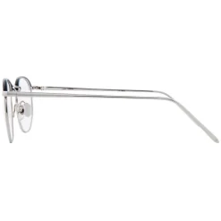 Linda Farrow - 586 C3 Angular Optical Frames - White Gold - Eyewear - Avvenice^ Sunglasses & Eyewear