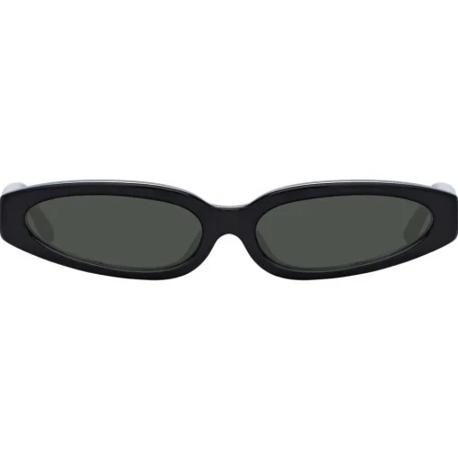 Linda Farrow - 960 C1 Angular Sunglasses - Black - Eyewear - Kendall Jenner Official - Avvenice^ Sunglasses & Eyewear