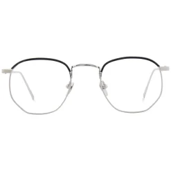 Linda Farrow - 586 C3 Angular Optical Frames - White Gold - Eyewear - Avvenice^ Sunglasses & Eyewear