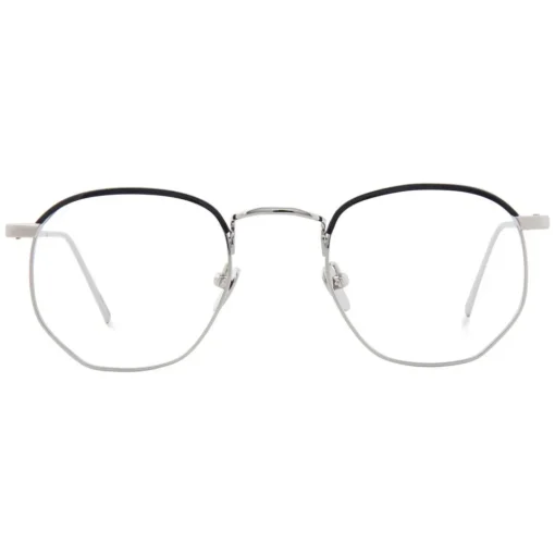 Linda Farrow - 586 C3 Angular Optical Frames - White Gold - Eyewear - Avvenice^ Sunglasses & Eyewear