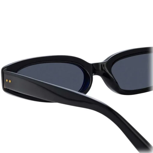 Linda Farrow - 960 C1 Angular Sunglasses - Black - Eyewear - Kendall Jenner Official - Avvenice^ Sunglasses & Eyewear