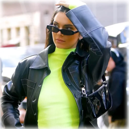 Linda Farrow - 960 C1 Angular Sunglasses - Black - Eyewear - Kendall Jenner Official - Avvenice^ Sunglasses & Eyewear