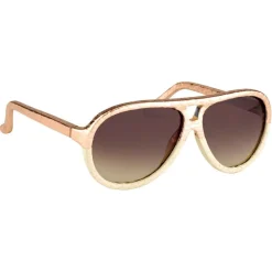Linda Farrow - 149 C24 Aviator Sunglasses - Pink Snakeskin - Eyewear - Avvenice^ Sunglasses & Eyewear