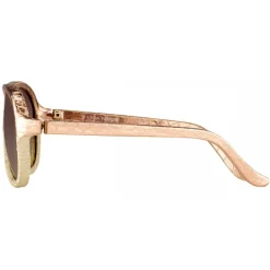 Linda Farrow - 149 C24 Aviator Sunglasses - Pink Snakeskin - Eyewear - Avvenice^ Sunglasses & Eyewear