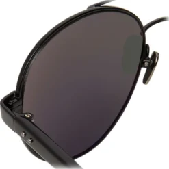 Linda Farrow - 559 C6 Aviator Sunglasses - Black - Eyewear - Avvenice