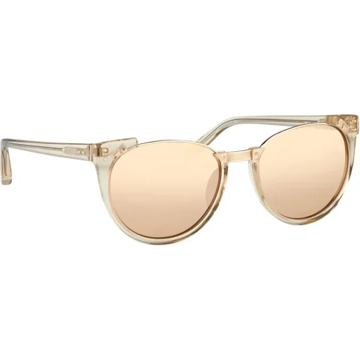 Linda Farrow - 136 C30 Cat Eye Sunglasses - Ash - Eyewear - Avvenice