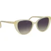 Linda Farrow - 517 C7 Cat Eye Sunglasses - Sherbet - Eyewear - Avvenice^ Sunglasses & Eyewear