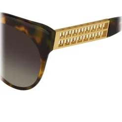 Linda Farrow - 388 C15 Cat Eye Sunglasses - Tortoise - Eyewear - Avvenice