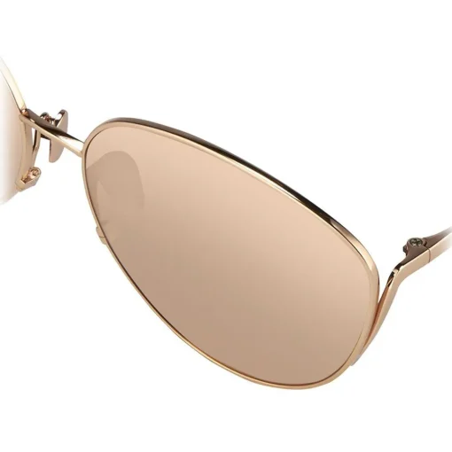 Linda Farrow - 508 C3 Cat Eye Sunglasses - Rose Gold - Eyewear - Avvenice