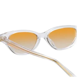 Linda Farrow - 965 C4 Cat Eye Sunglasses - Clear - Eyewear - Avvenice