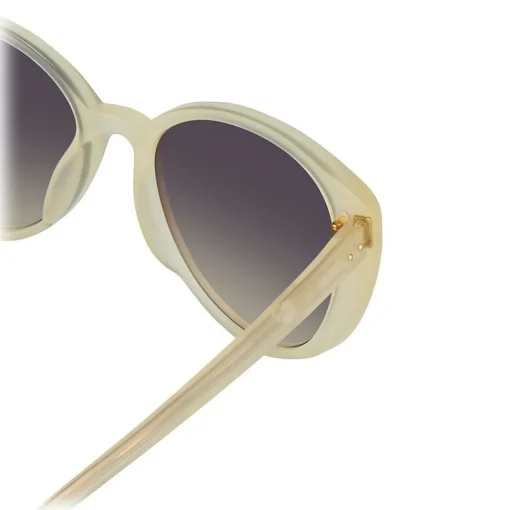 Linda Farrow - 517 C7 Cat Eye Sunglasses - Sherbet - Eyewear - Avvenice^ Sunglasses & Eyewear