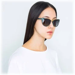 Linda Farrow - 136 C37 Cat Eye Sunglasses - Jade - Eyewear - Avvenice^ Sunglasses & Eyewear