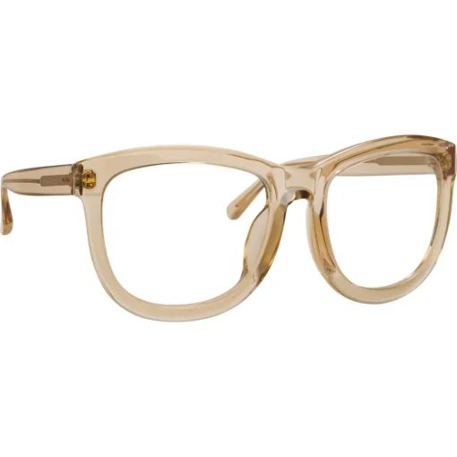 Linda Farrow - 712 C14 D-Frame Optical - Ash - Eyewear - Avvenice