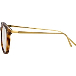 Linda Farrow - 724 C3 D-Frame Optical - Tortoiseshell - Eyewear - Avvenice^ Sunglasses & Eyewear