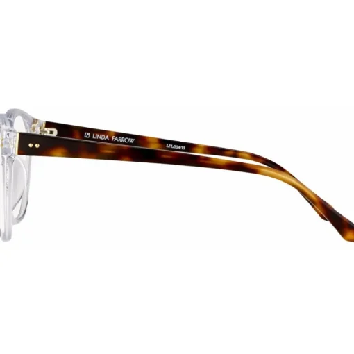 Linda Farrow - 354 C13 D-Frame Optical - Black Matt - Eyewear - Avvenice