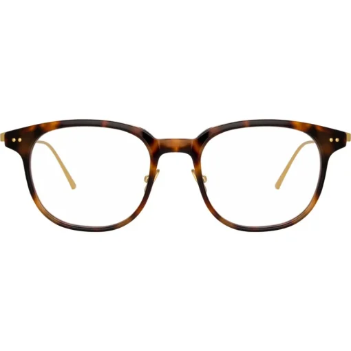 Linda Farrow - 724 C3 D-Frame Optical - Tortoiseshell - Eyewear - Avvenice^ Sunglasses & Eyewear