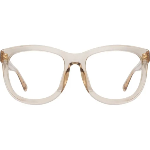 Linda Farrow - 712 C14 D-Frame Optical - Ash - Eyewear - Avvenice